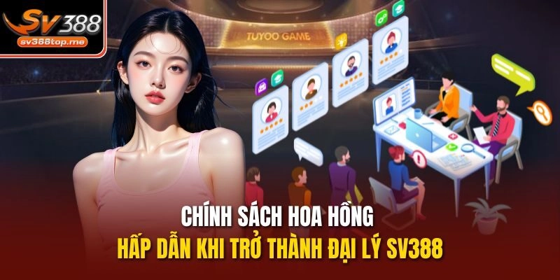 Chính sách hoa hồng hấp dẫn khi trở thành đại lý sv388