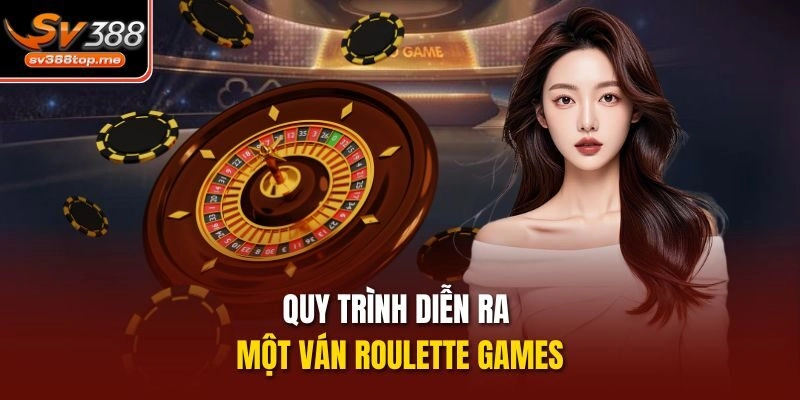 Quy trình diễn ra một ván Roulette games