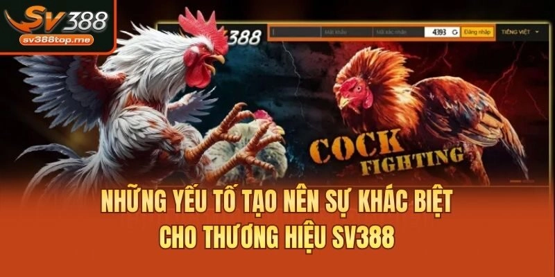 Những yếu tố tạo nên sự khác biệt cho thương hiệu SV388